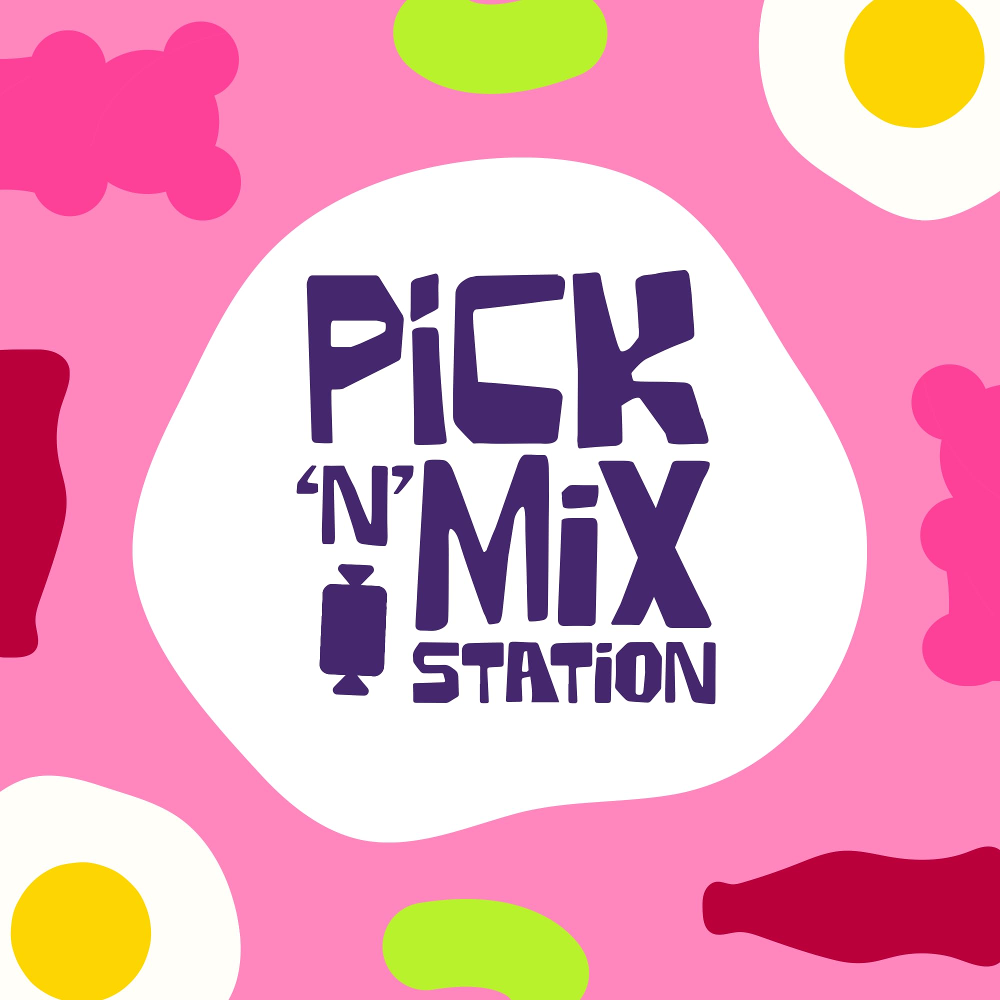 Bonds of London Pick 'n' Mix Station Fizzy Mix - Chewy Sour Sweets | 1 kg Bag 7