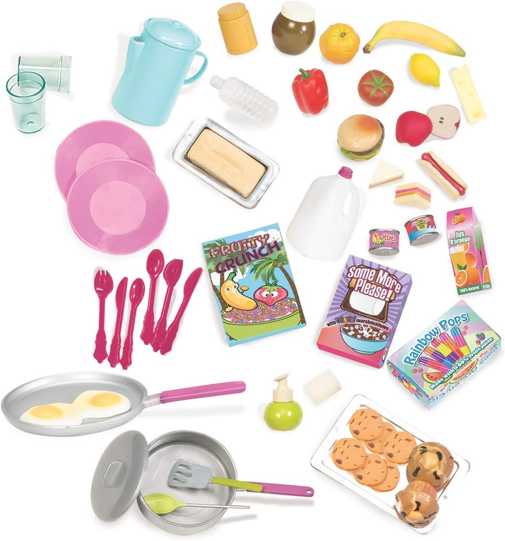 Our Generation RV Camper Accessory Set - 53-Piece Kitchen Playset for 18-Inch Dolls 1