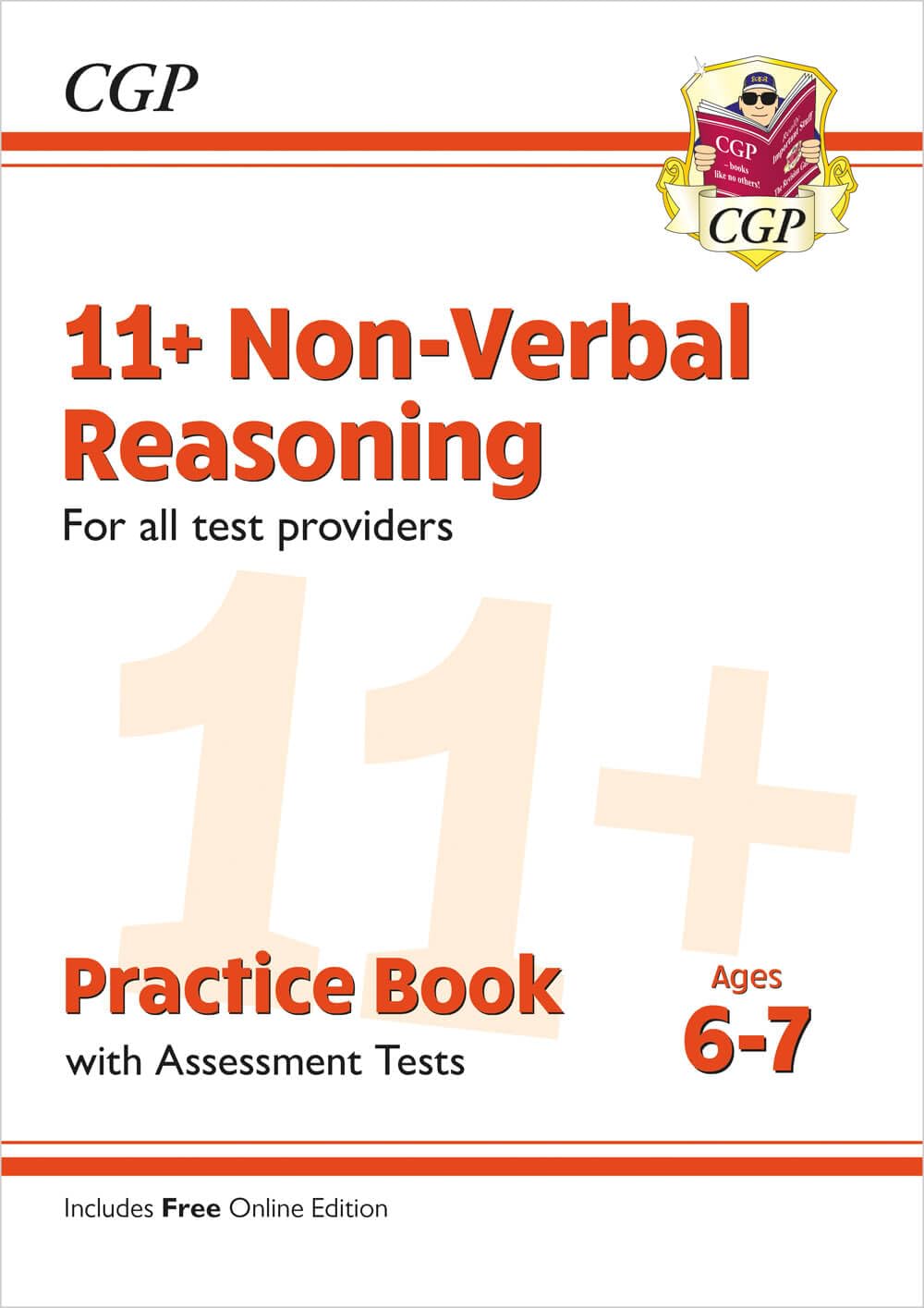 Coordination Group Publications Ltd (CGP) 11+ Non-Verbal Reasoning Practice Book - Ages 6-7