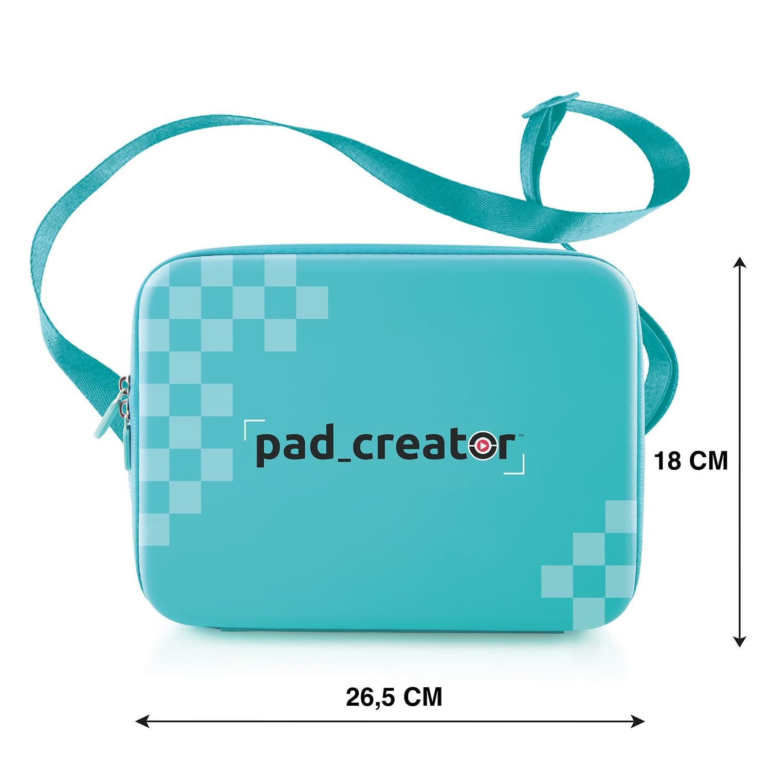Canal Toys Pad Creator Instant Print Tablet Case - Teal Protective Carry Case with Sticker Sheet & Refills 2