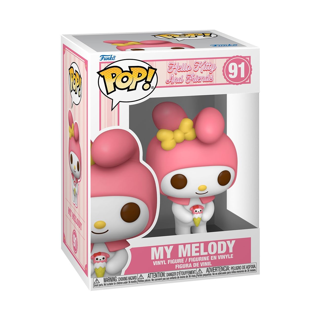 Funko Pop! Sanrio: My Melody - Collectible Vinyl Figure | 3.75 in | Pastel