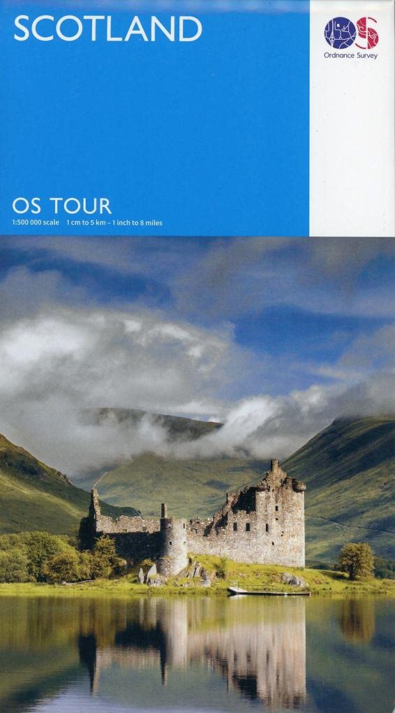Ordnance Survey Scotland (OS Tour Map) - Folded Map | 2020 Edition 1