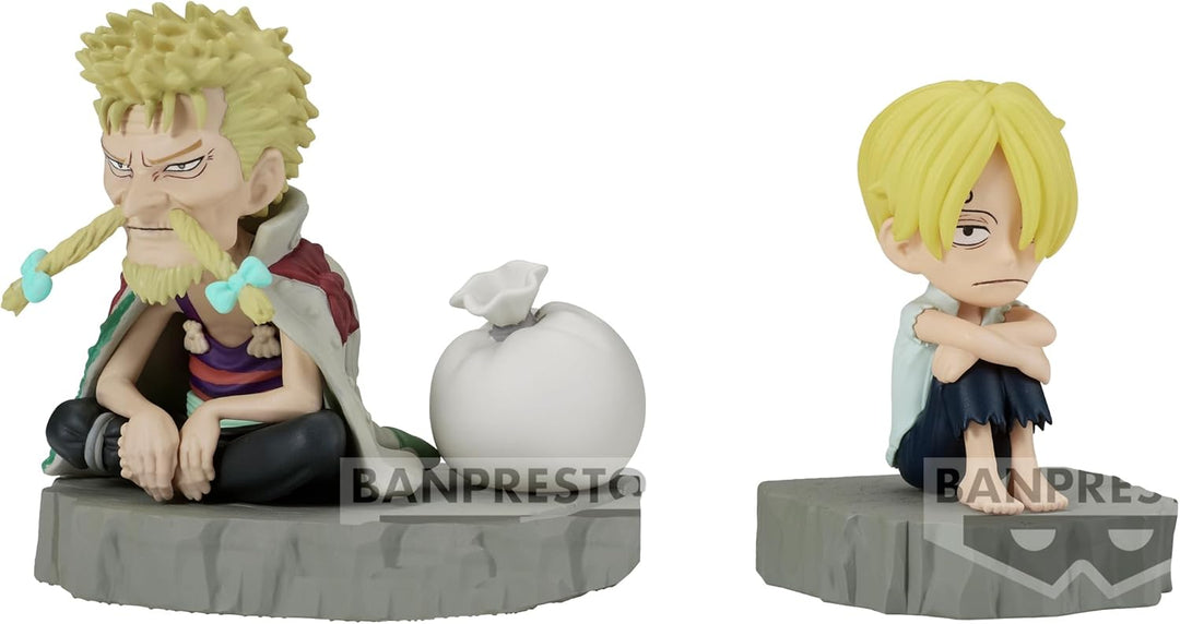 Banpresto - One Piece - Log Stories - Sanji & Zeff, Bandai Spirits World Collect