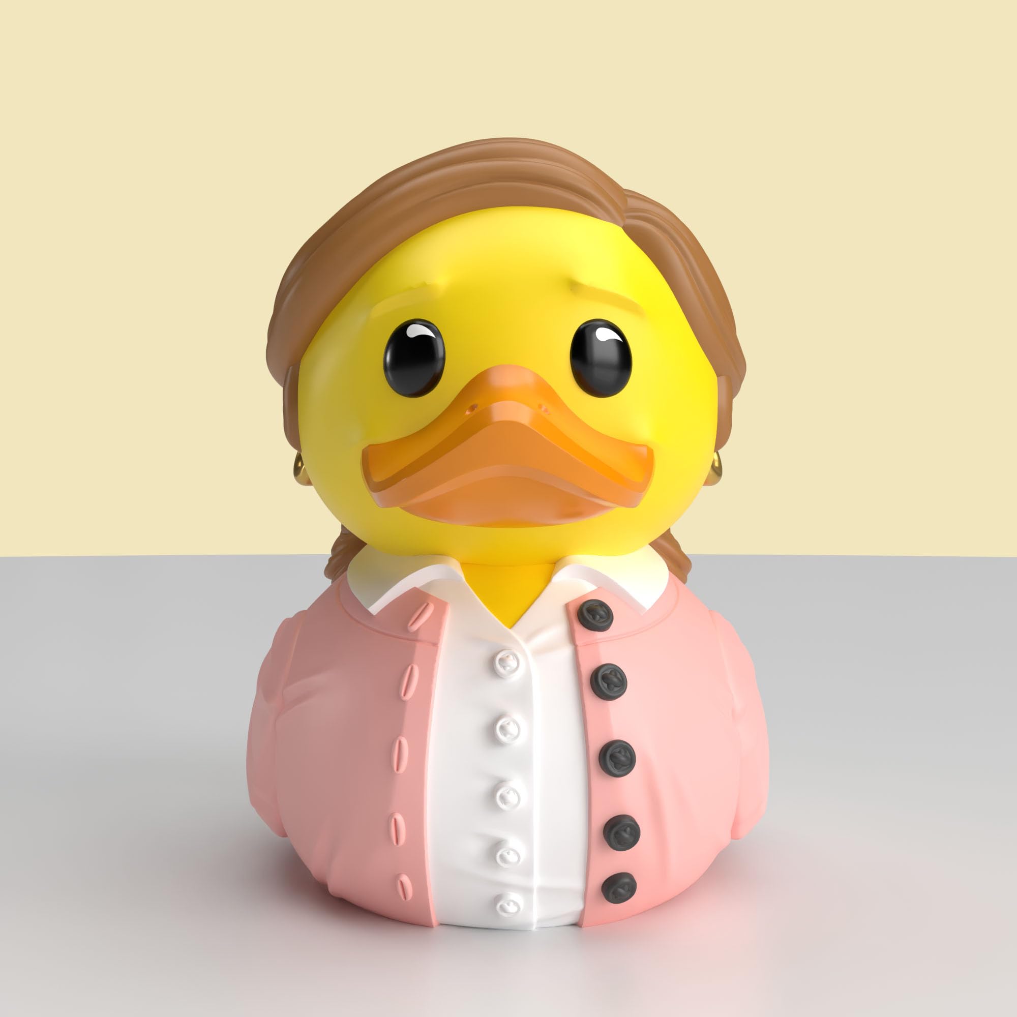 TUBBZ Mini: The Office - Pam Beesly Cosplaying Rubber Duck Vinyl Figure 2