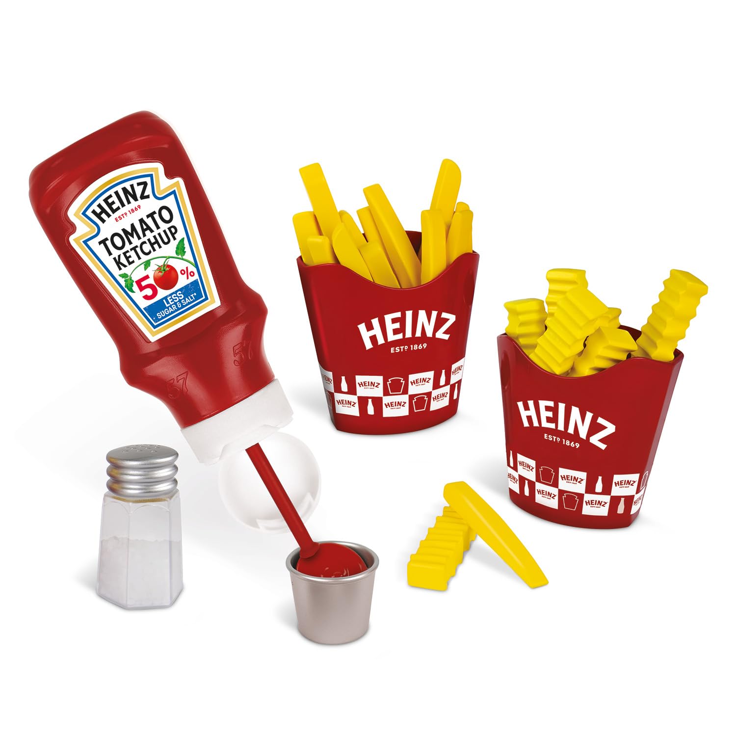 Casdon Heinz Chip & Dip Snack Set - Pretend Play Food for Ages 2+ 1