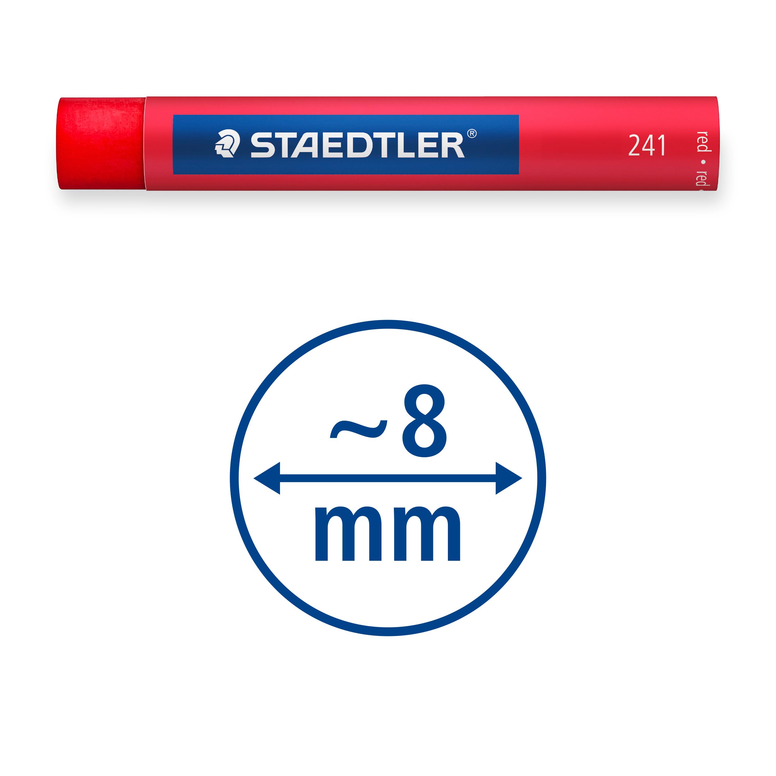 STAEDTLER Noris Oil Pastel 241 NC16 - 8mm Bold Point, Assorted Colours | Pack of 16 5