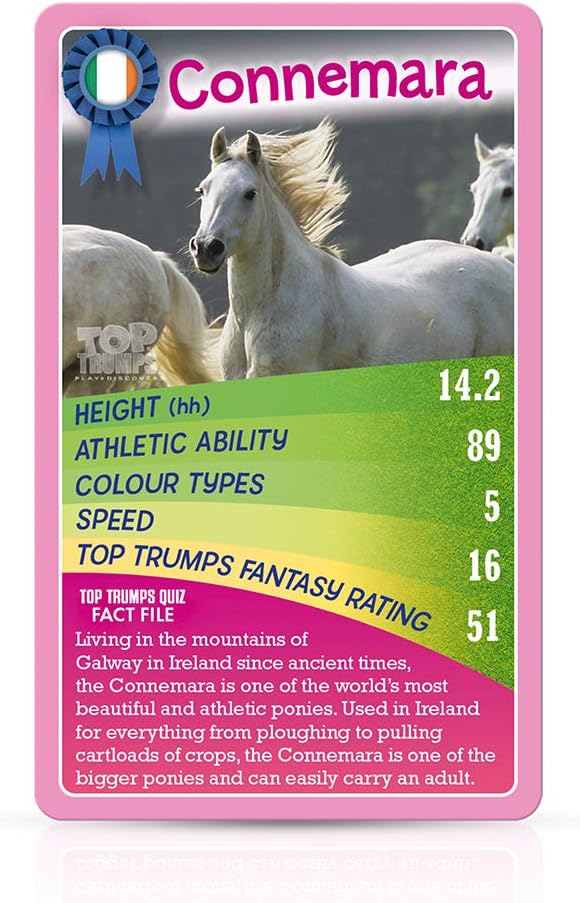 Top Trumps Horses and Ponies and Unicorns Card Game