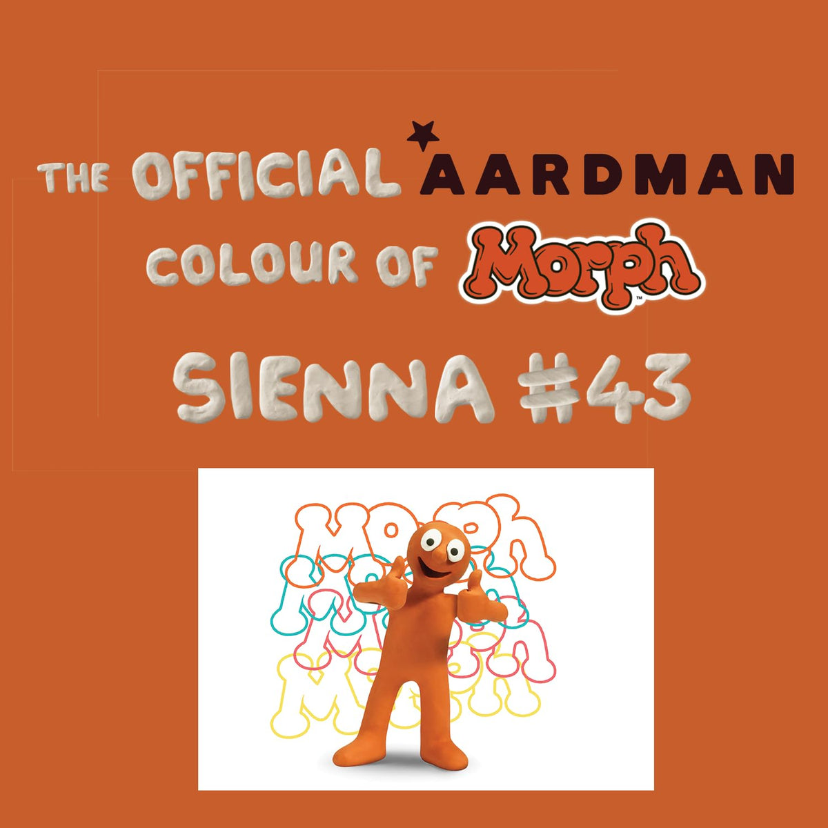 Plasticine Modelling Clay - Sienna, 400g | Non-Hardening, Reusable