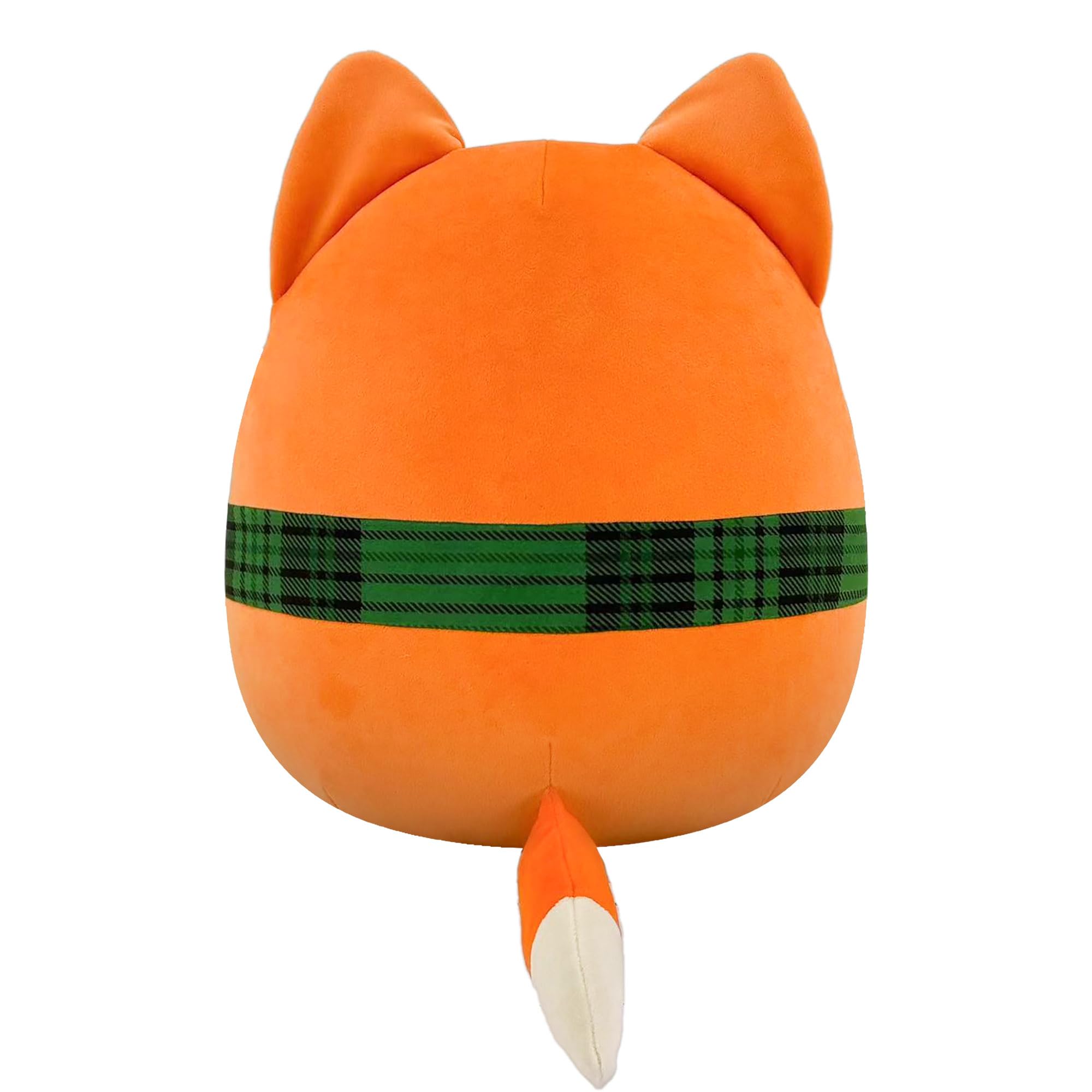 Squishmallows James the Orange Fox 14" Plush - Amazon Exclusive with Plaid Scarf 12