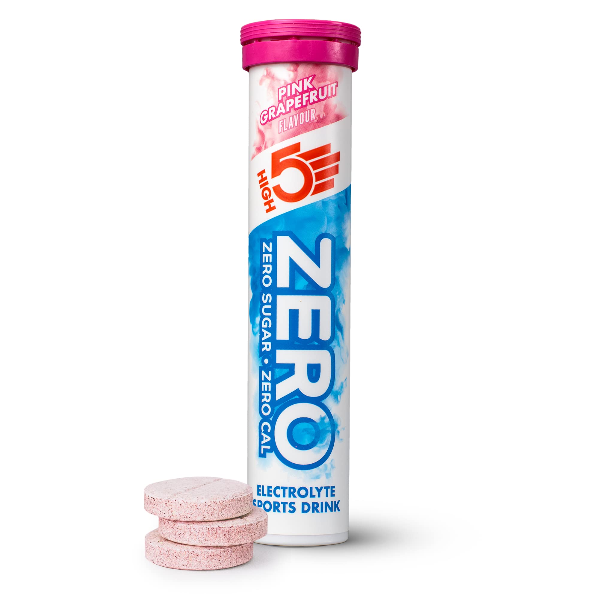HIGH5 Zero Electrolyte Replacements - Sugar-Free Hydration with Vitamin C | Pink Grapefruit | 20 Count 1