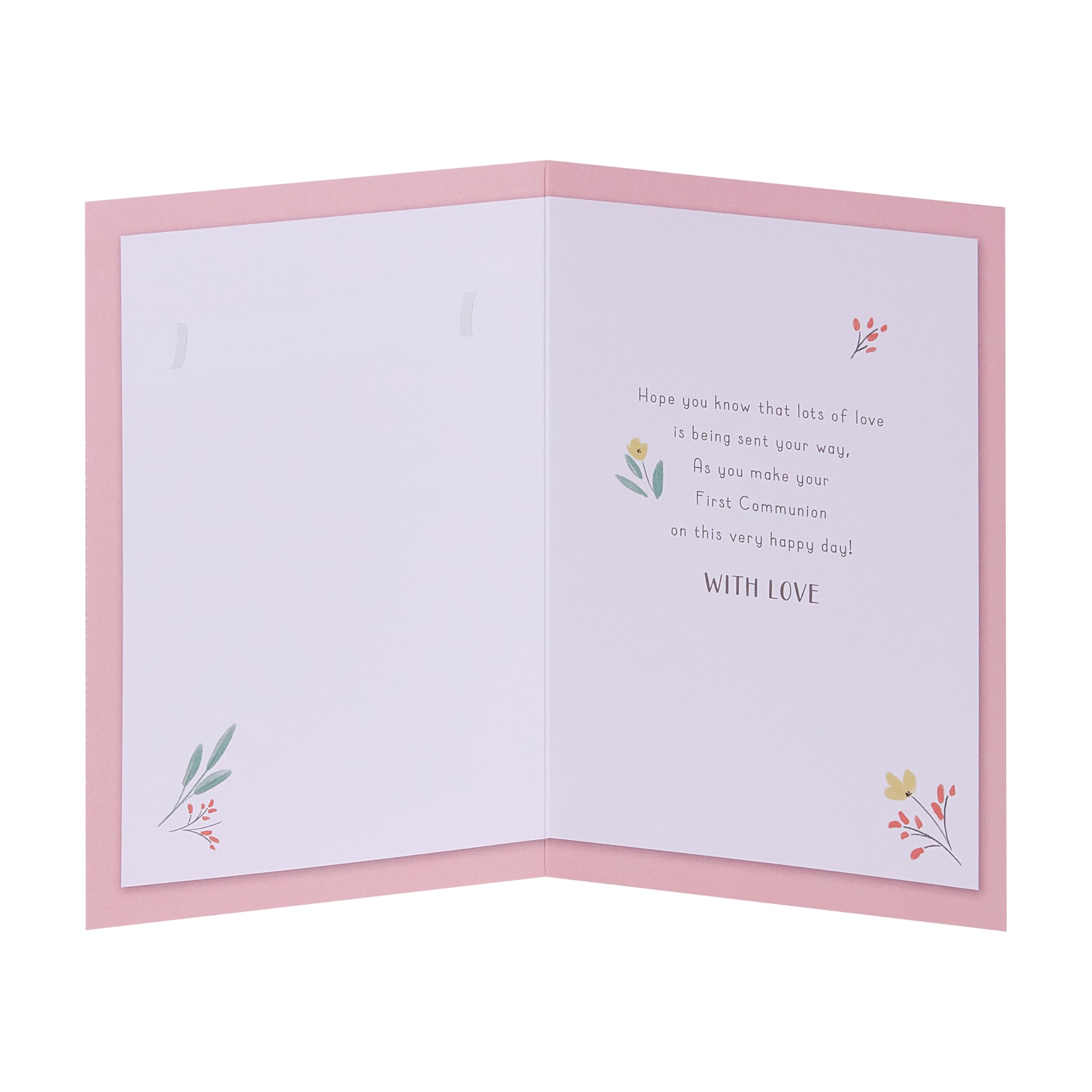 UK Greetings Communion & Confirmation Card for Family - Unisex Adult | 13.7 x 21 cm 2