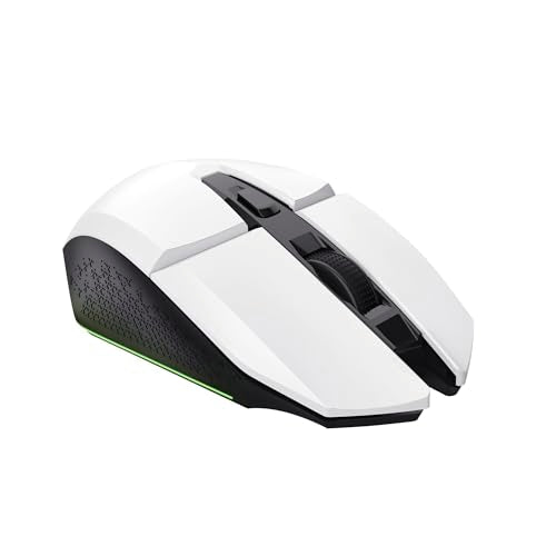 Trust Gaming GXTrust 1108W Vylax Rechargeable Wireless Gaming Mouse – 80h Battery, 800-4800 DPI, RGB Lighting, 6 Buttons, White 21