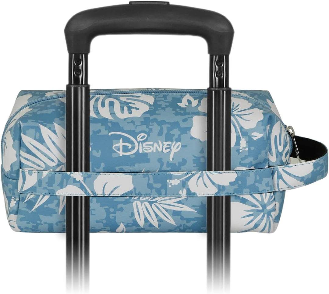 Lilo and Stitch Aloha-Brick Plus Travel Toiletry Bag, Blue, 25 x 12 cm