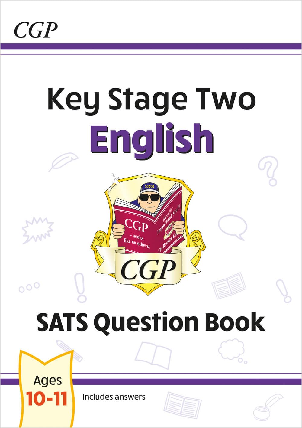 CGP KS2 English SATS Question Book - Ages 10-11 | Year 6 Practice Questions | Paperback