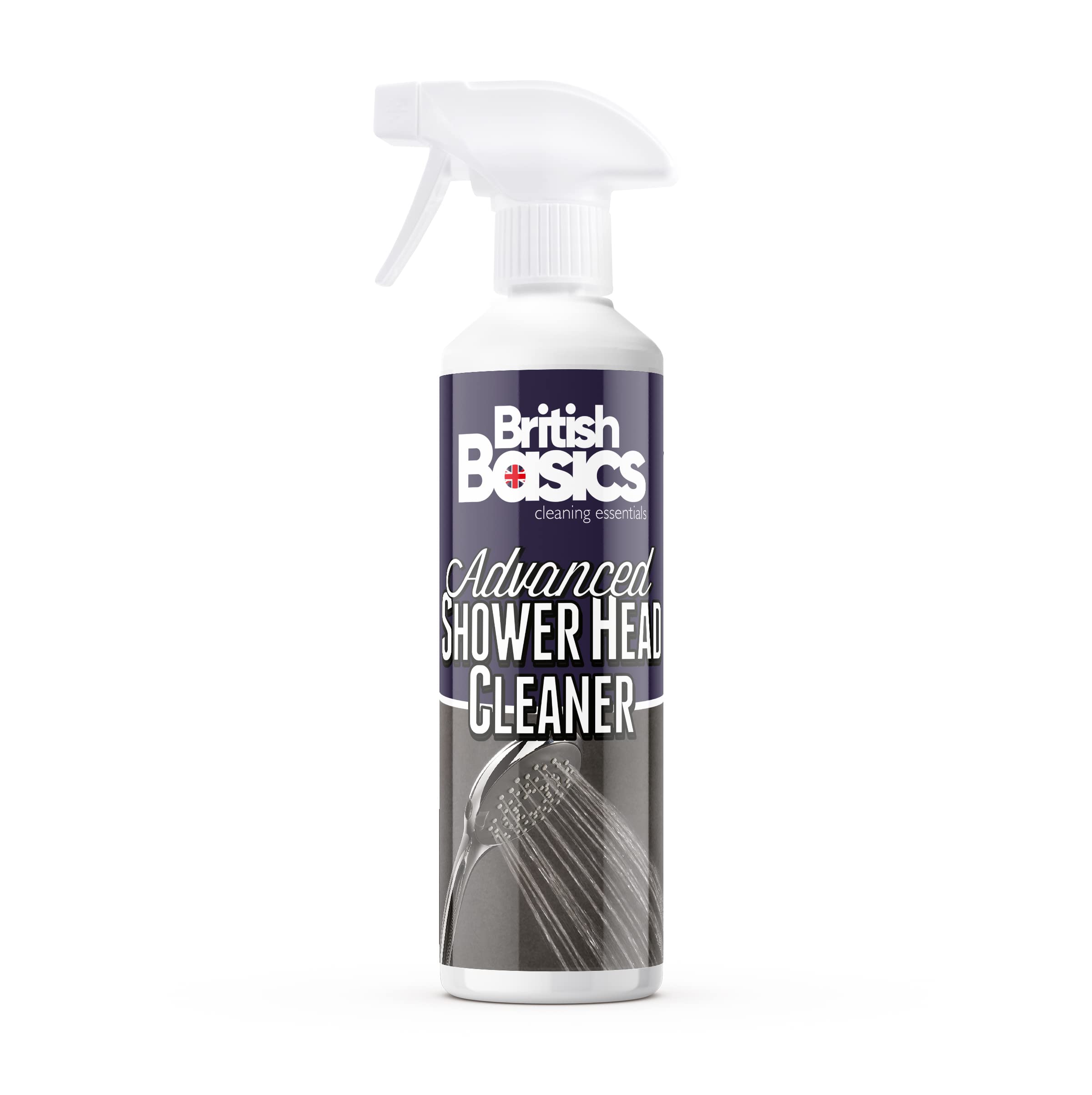 BritishBasics Shower Head Cleaner & Descaler - 500ml | Unclogs Nozzles | Removes Limescale 1