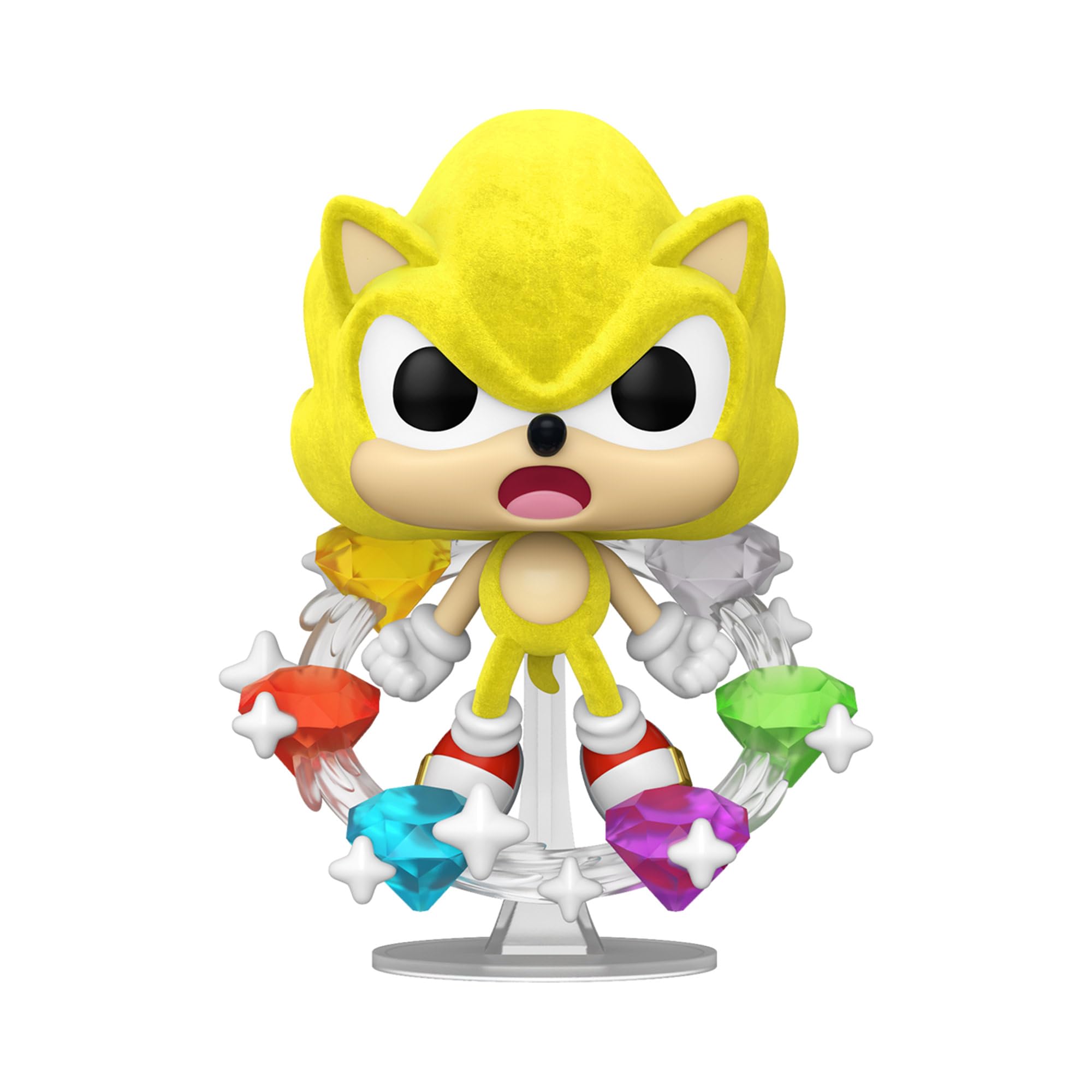 Funko Pop! Plus: Sonic - Super Sonic With Emeralds Vinyl Figure 2