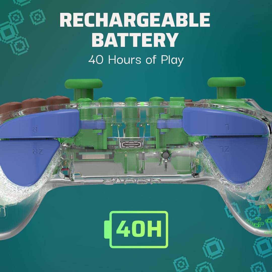 Minecraft Forest Biome - Nintendo Switch REALMz Wireless Controller 2