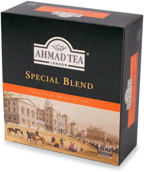 Ahmad Tea Special Blend Black Tea - 100 Individually Tagged Teabags