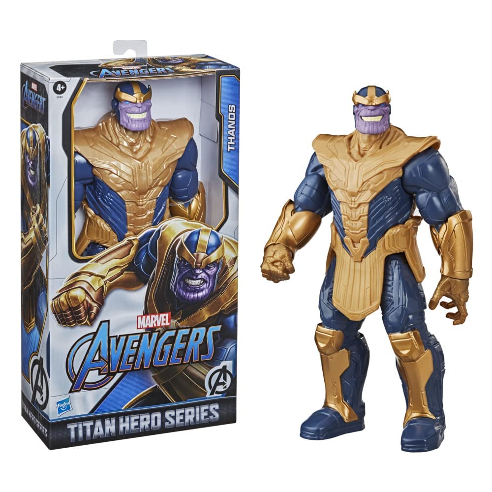 Hasbro Titan Hero Series Blast Gear Deluxe Thanos Action Figure - 30 cm, Ages 4+ 3