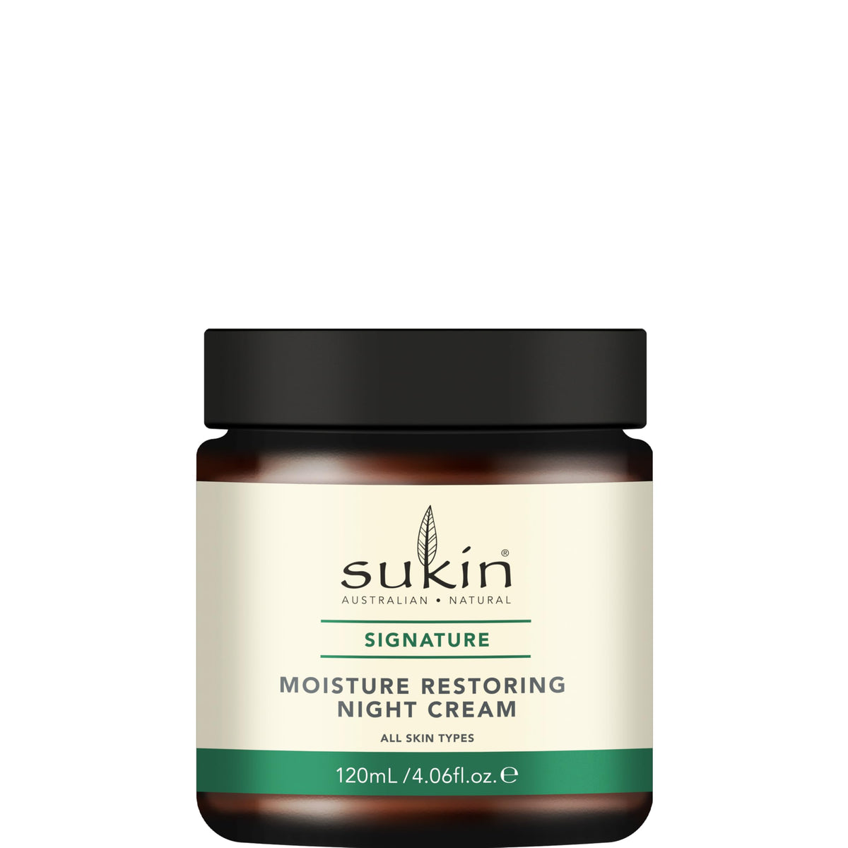 Sukin Moisture Restoring Night Cream - Hydrating & Anti-Aging | 120ml