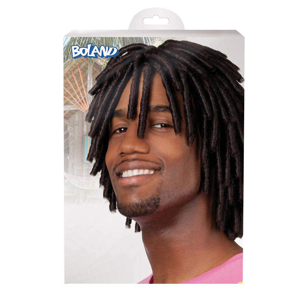 Boland Levi Jamaican Short Dreadlock Wig - Adult Costume Accessory 2