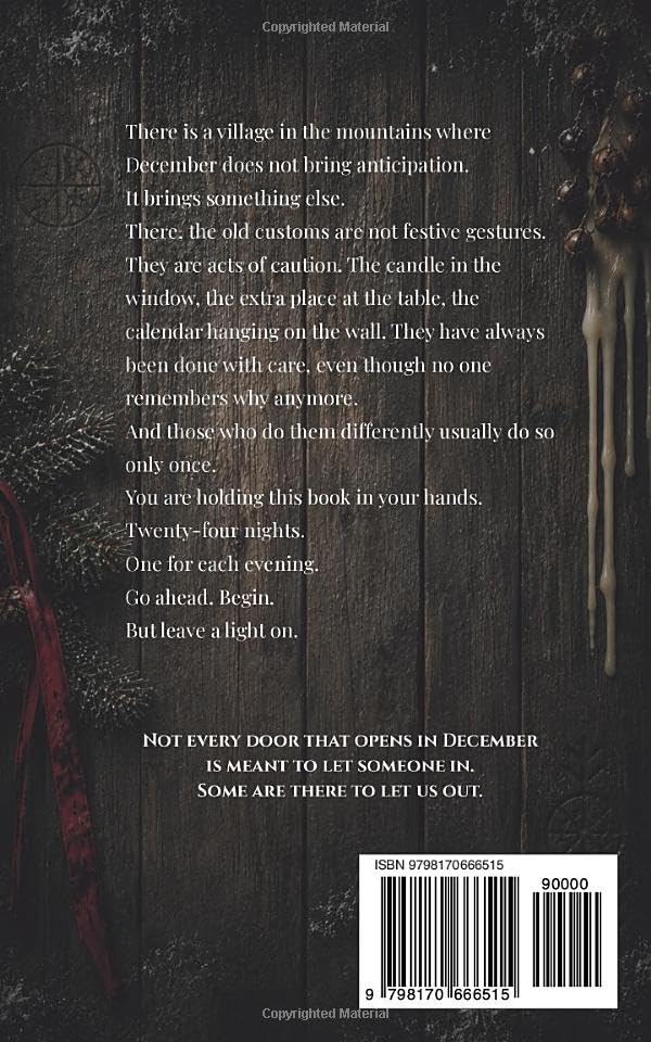 The 24 Nights of Deep Winter - Horror Advent Calendar Book for Adults, 24 Stories