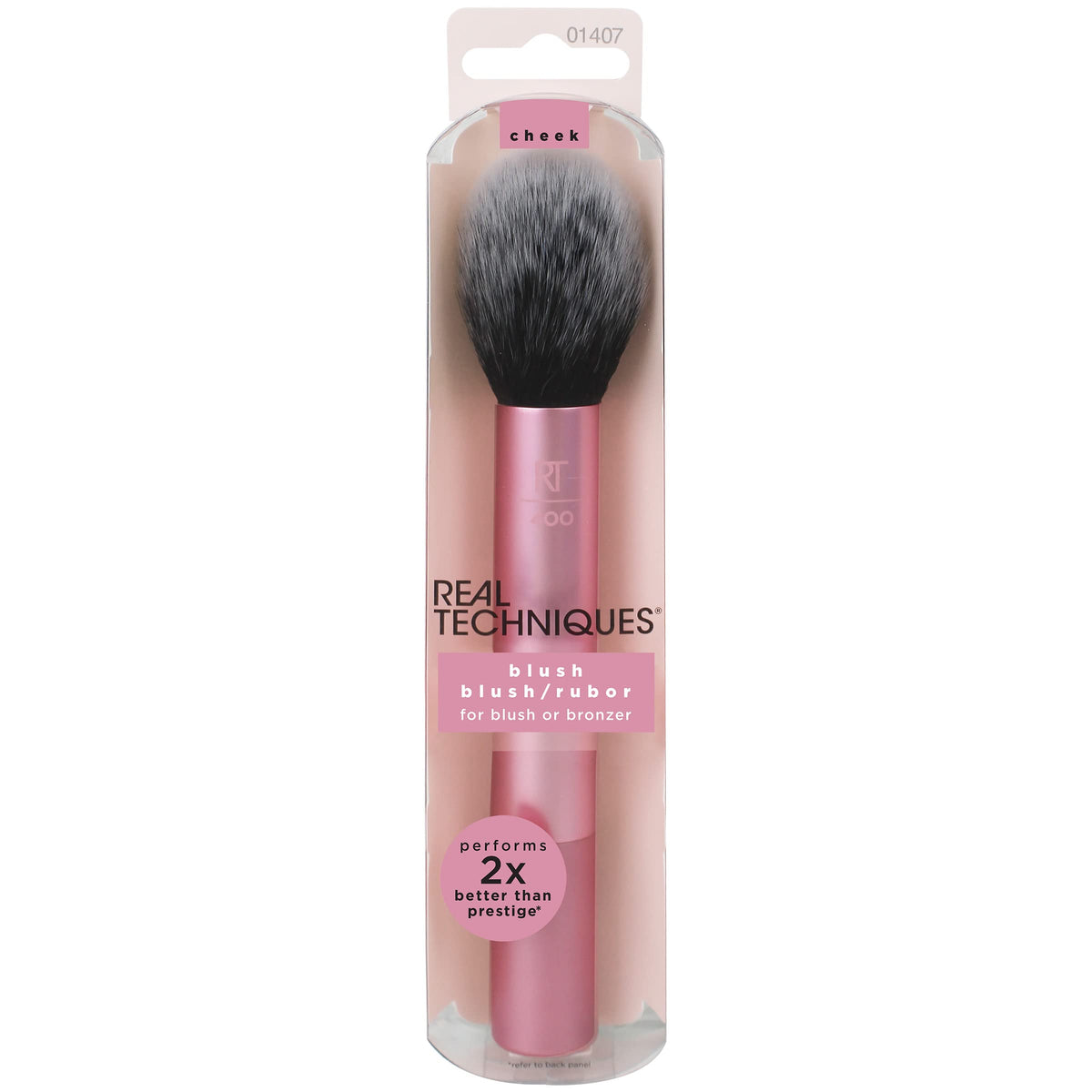 Real Techniques Blush Brush - Pink Synthetic Bristles for Flawless Cheeks