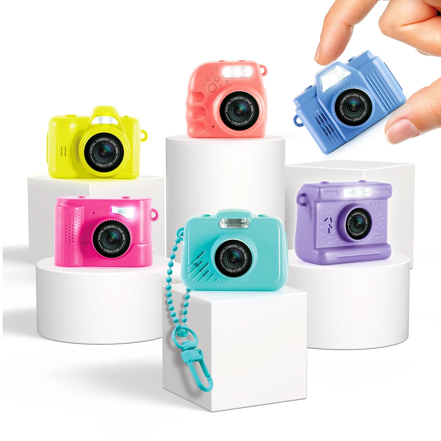 Photo Creator Mini Cam Digital Camera - Keychain Size with 1GB SD Card & 14 Fun Effects 2