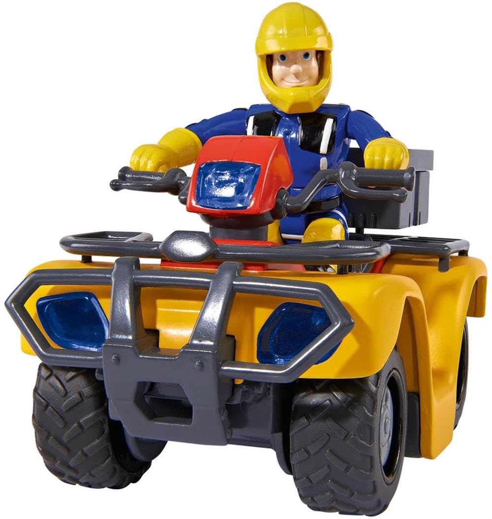 Simba Fireman Sam Mercury Quad Toy - Figure and 8 Accessories, Ages 3+