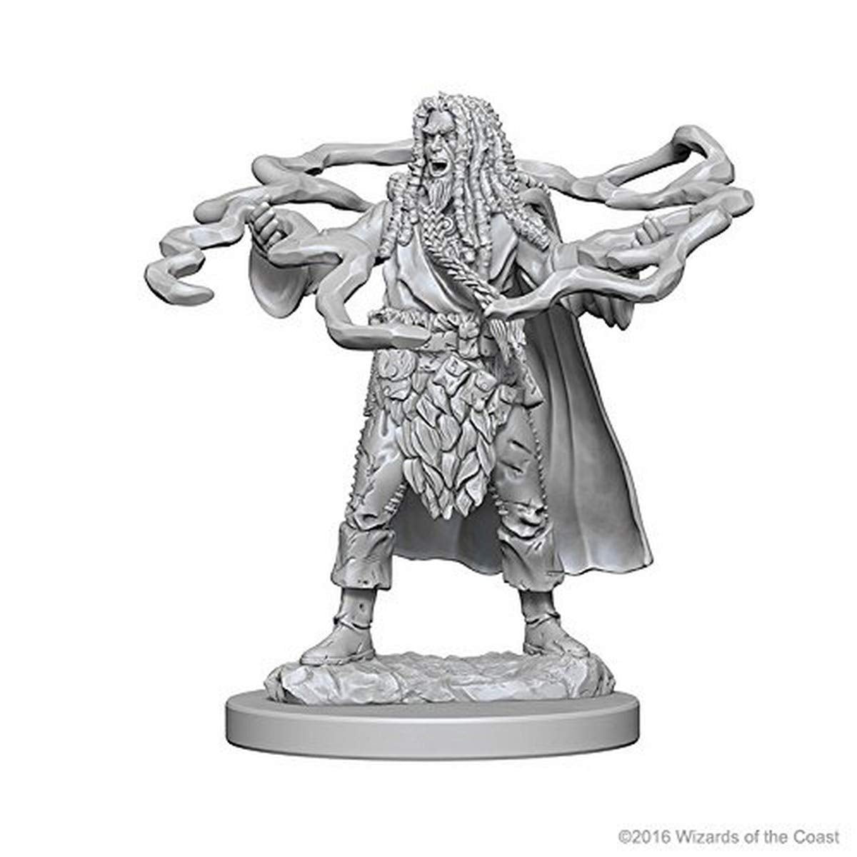 WizKids Dungeons & Dragons Human Male Miniature - Pre-primed for Painting | Unpainted Figure 1