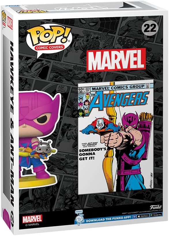 Funko Pop! Marvel Avengers - Hawkeye and Ant-Man Vinyl Figure (71196)