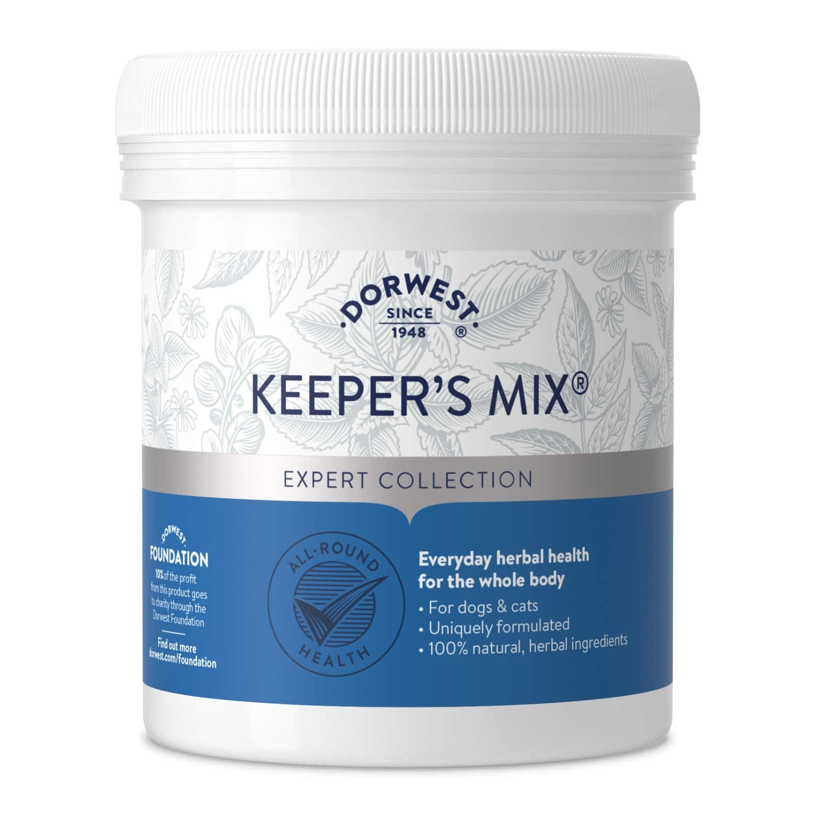 DORWEST HERBS Keeper’s Mix Herbal Supplement for Dogs and Cats - 500g Powder