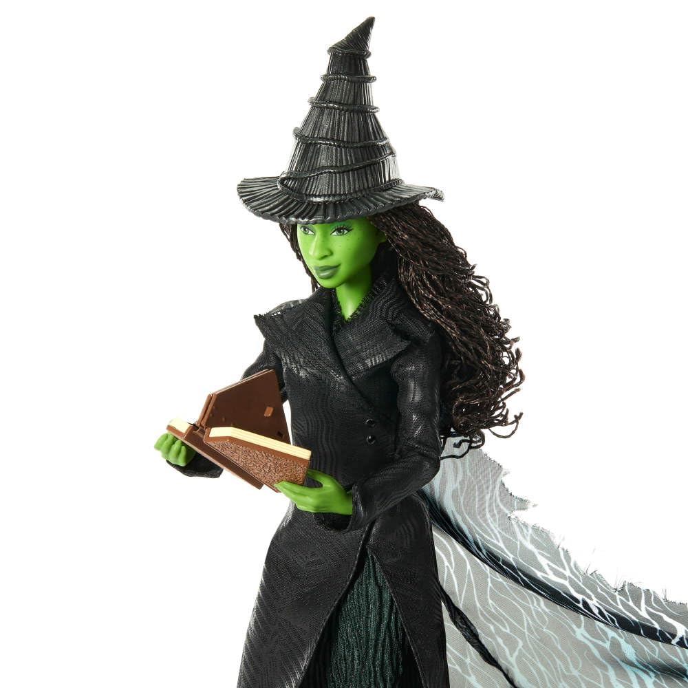 Mattel Elphaba Deluxe Fashion Doll - Wicked: Part 2 Inspired, 11 Points of Articulation, Includes 4 Accessories 8