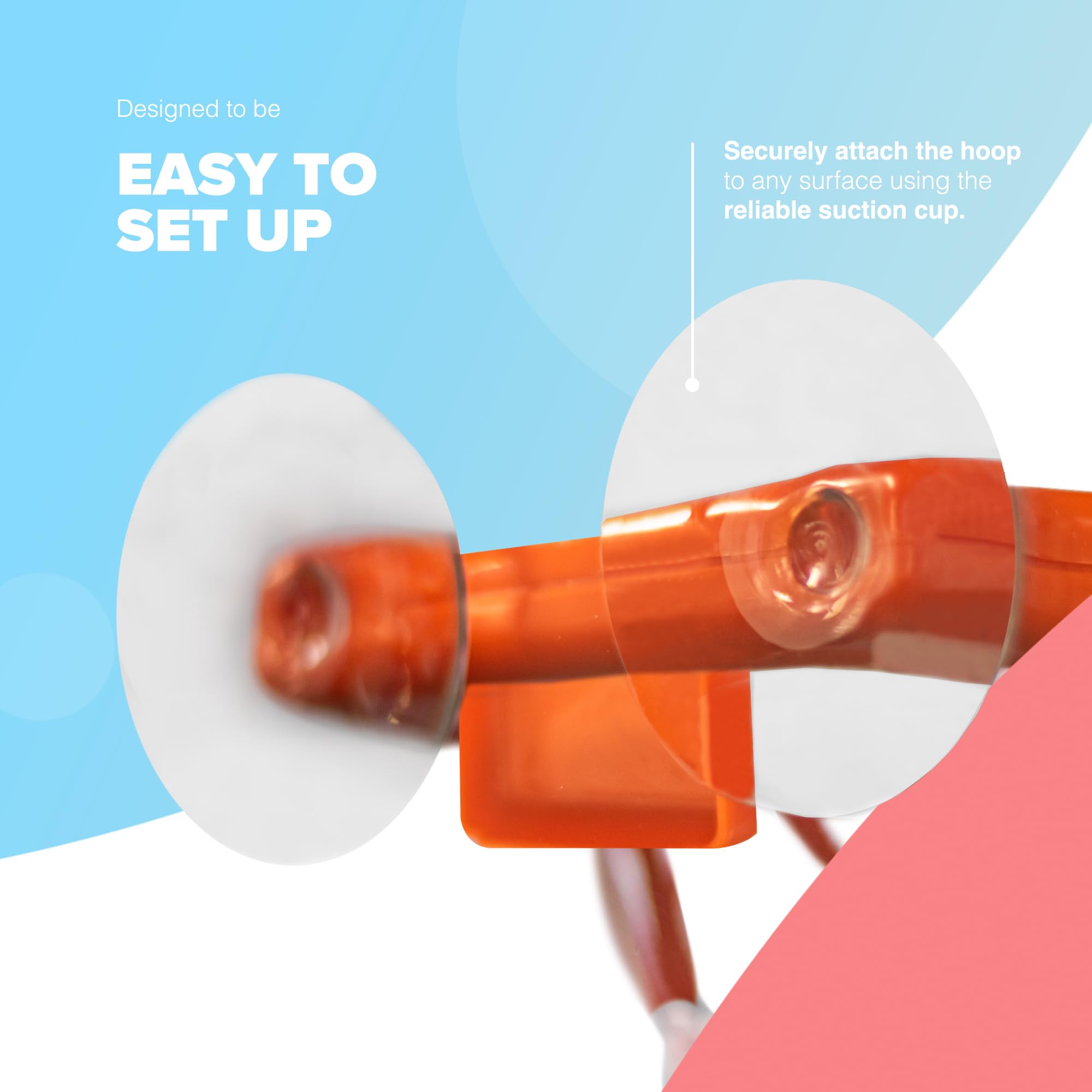 KIDOOLA Bath Basketball Hoop - Suction Cup Kids Bath Toy for Ages 3-8 2