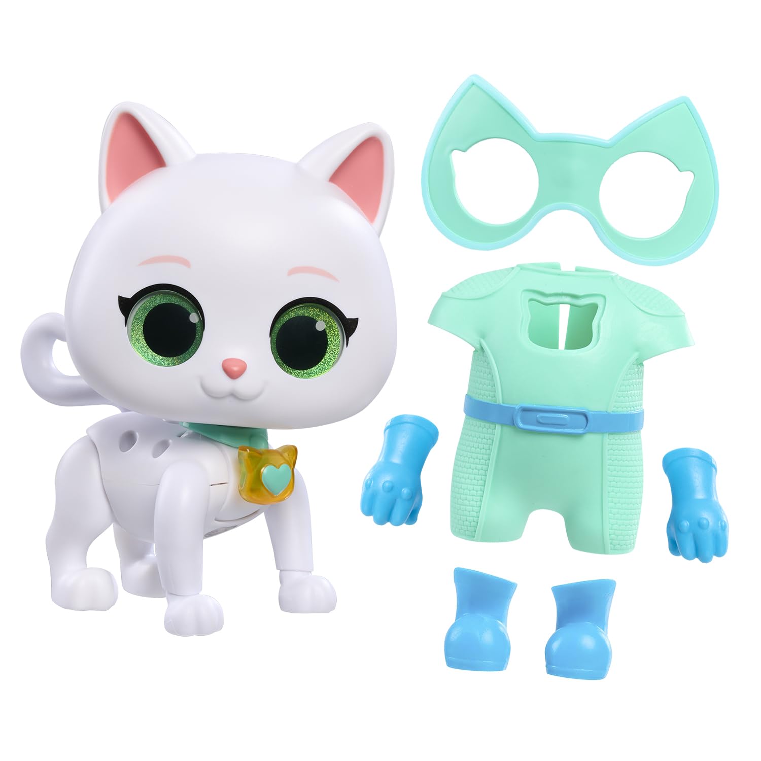 Just Play SuperKitties Transforming Bitsy Figure - Cat-Tastic Action Toy for Kids 3+ 1