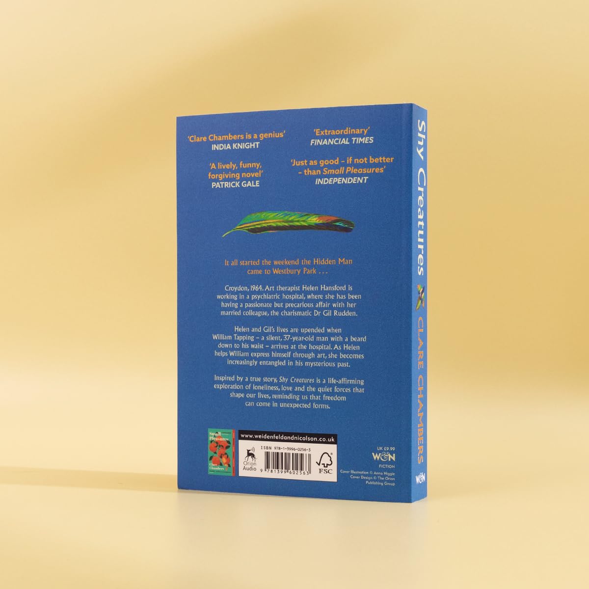 Weidenfeld & Nicolson Shy Creatures by Clare Chambers | Psychological Fiction Paperback 3