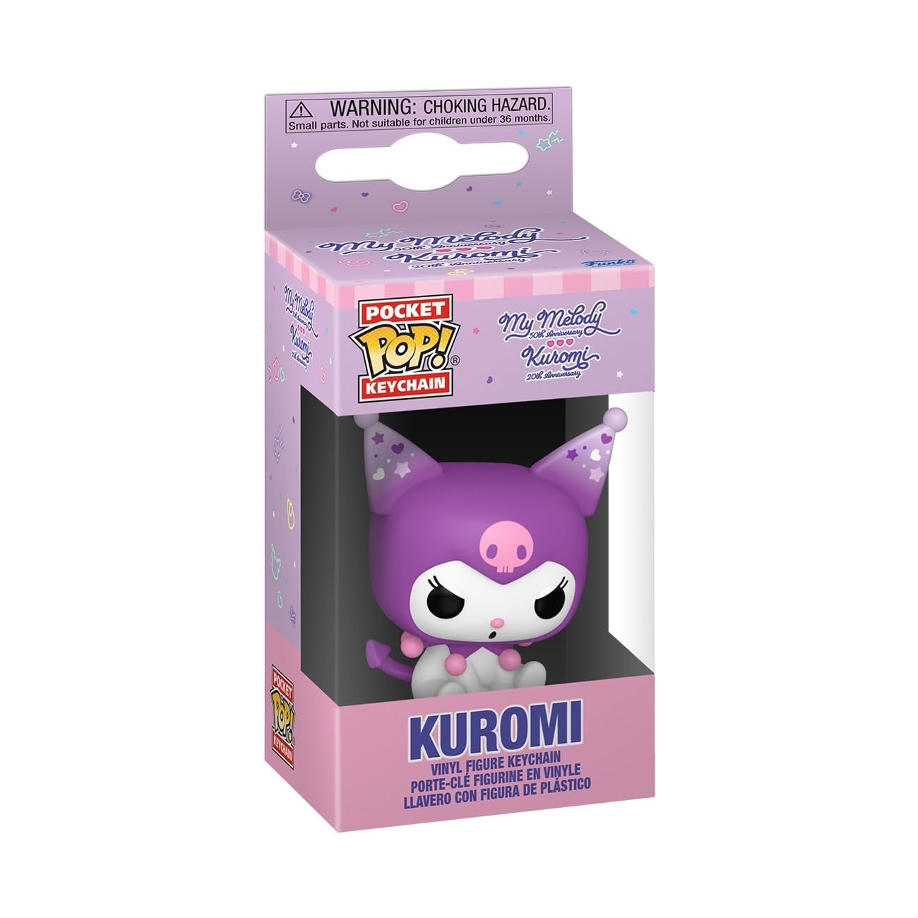 Funko Pop! Keychain: Hello Kitty - Kuromi Vinyl Figure 2