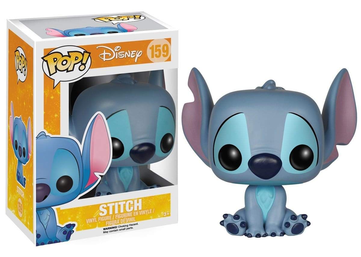 Funko Disney Stitch Seated Action Figure - Acrylic, 68g, 89x89x95mm