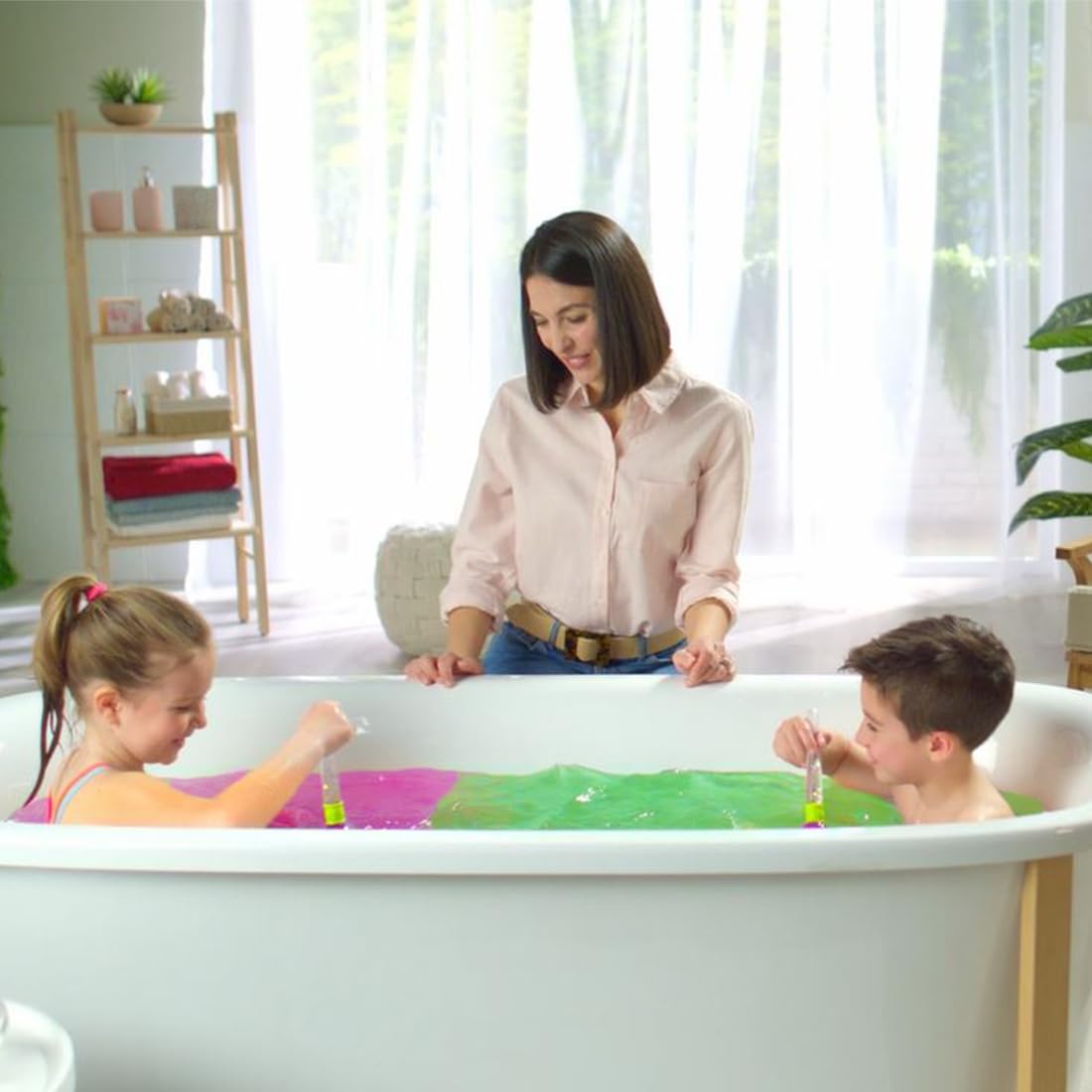 ZIMPLI Baff Bombz Magic Brush Set - 4 Color Changing Bath Bombs with Moisturizing Fruit Scents 6