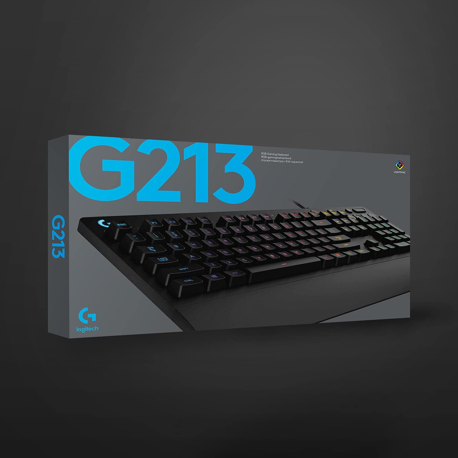 Logitech G213 Prodigy Gaming Keyboard - Black USB QWERTY US Layout for PC/Mac 2