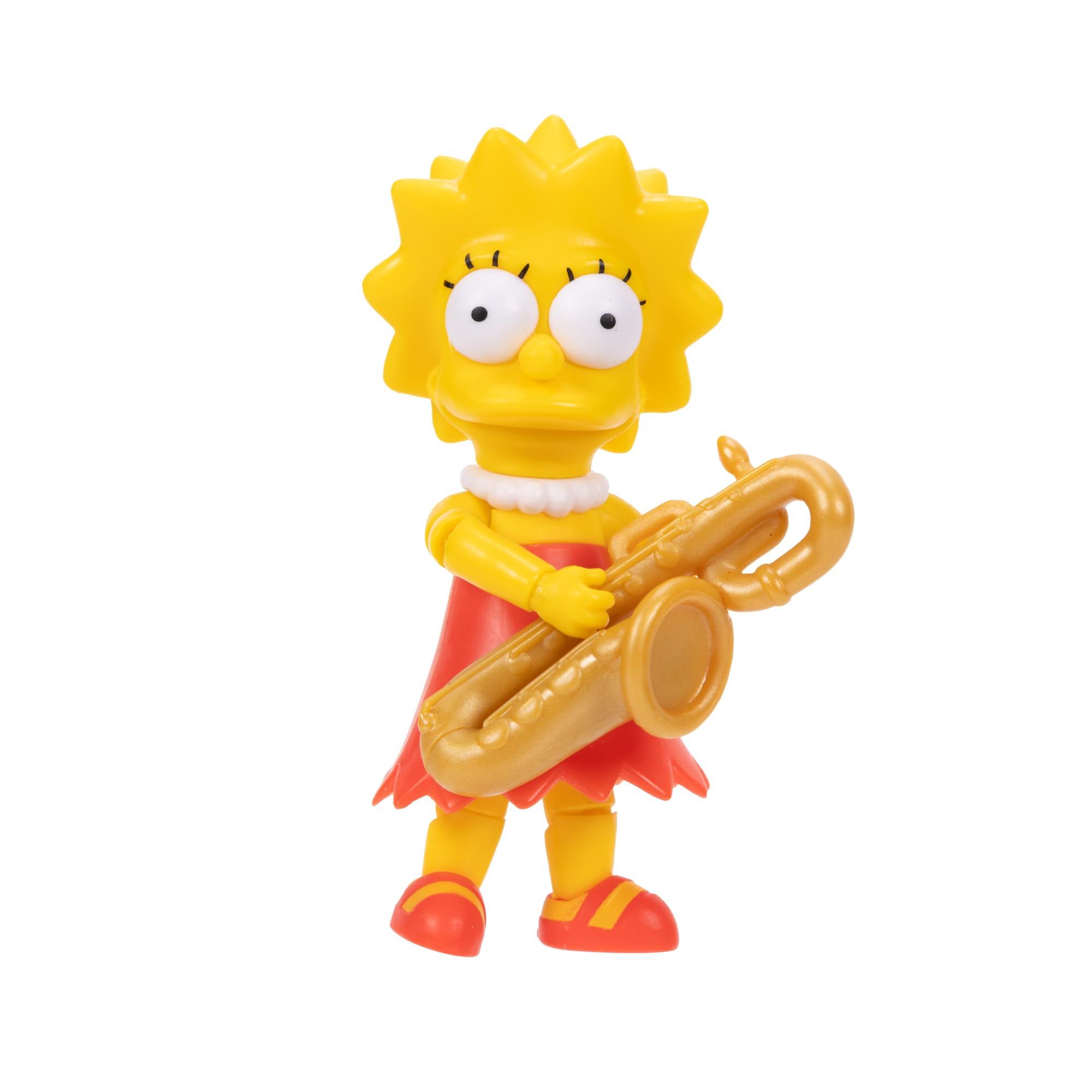 JAKKS Pacific The Simpsons - Lisa Simpson 12.7cm Action Figure with Saxophone 7