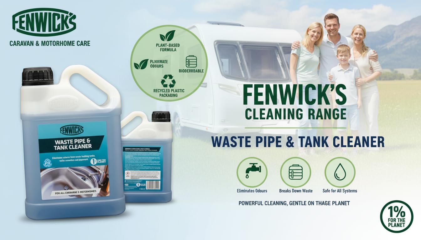 Fenwick's Waste Pipe and Tank Cleaner - 1 Litre | Eliminates Odours 2