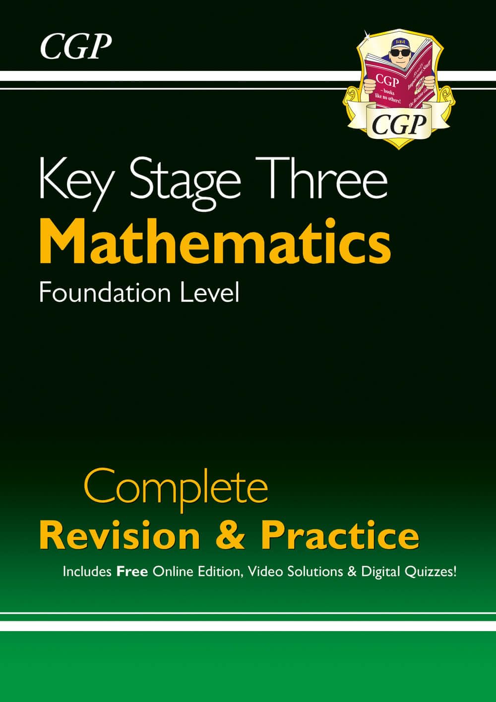 CGP KS3 Maths Complete Revision & Practice - Foundation Level | Includes Online Edition & Videos