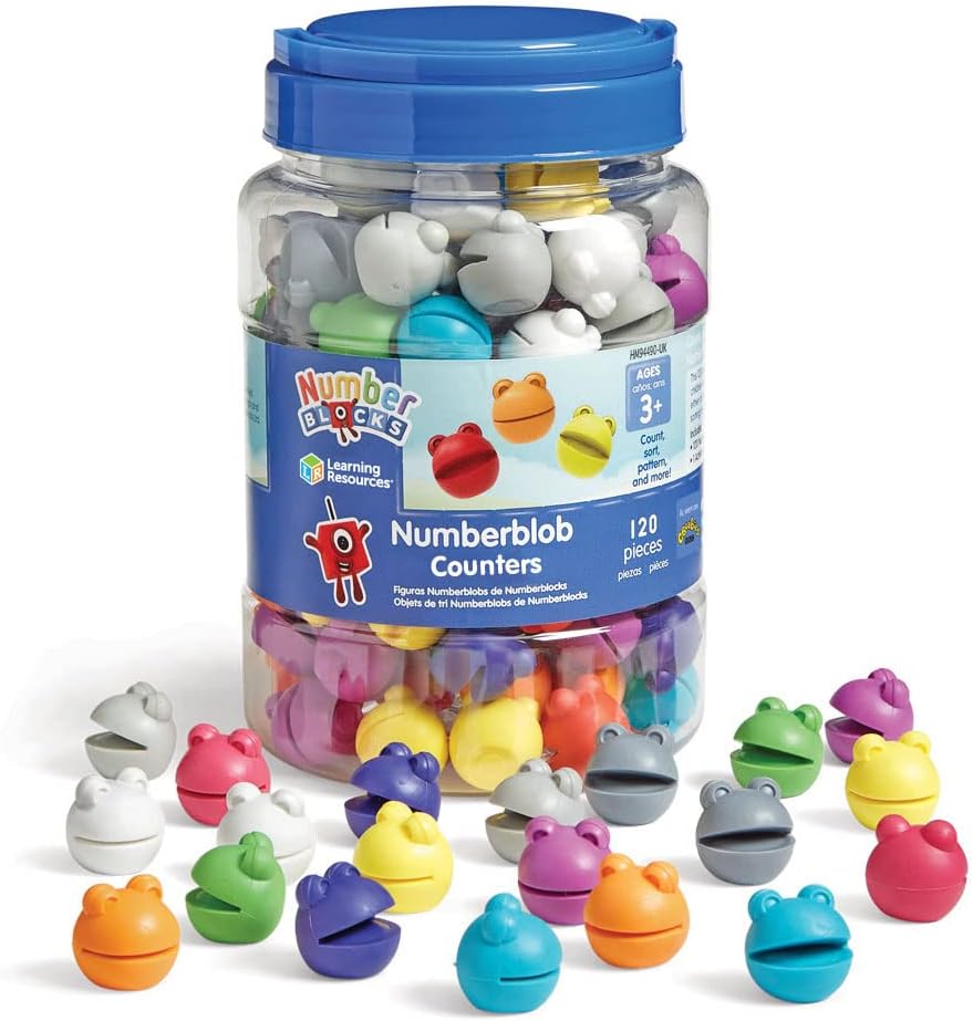 Learning Resources - Numberblocks Numberblob Counting Set Maths Counters for Kids 1