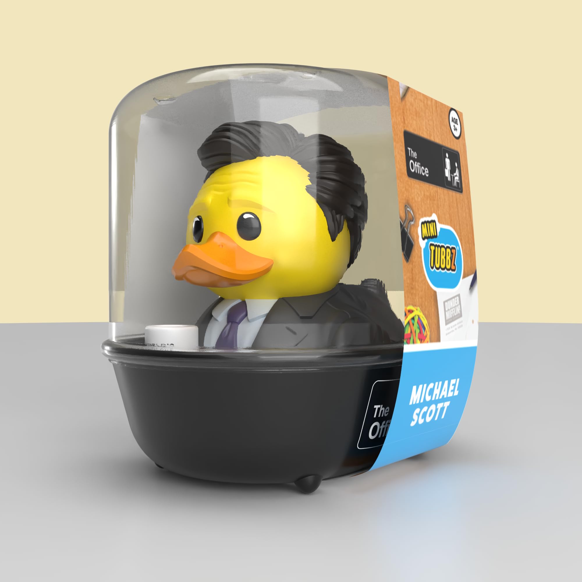 TUBBZ Mini: The Office - Michael Scott Cosplaying Rubber Duck Vinyl Figure 2
