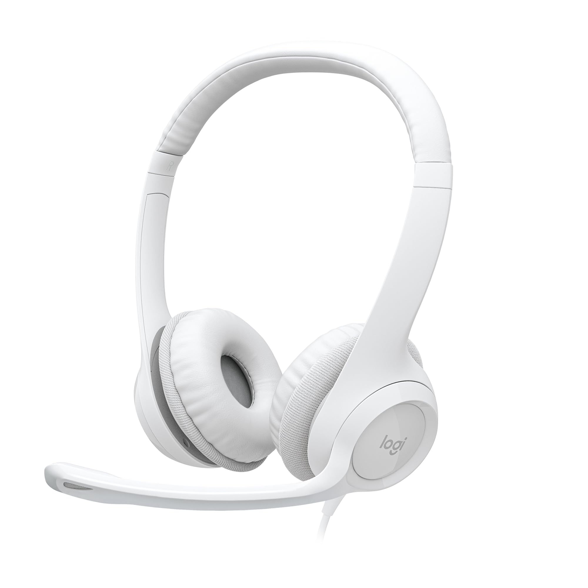 Logitech H390 Wired Headset for PC/Laptop - Digital Stereo Sound | Noise Cancelling Mic | USB-A 1