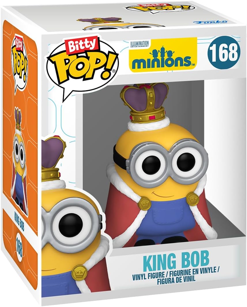 Funko Bitty POP! Minions and A Surprise Mystery Mini Figure - 0.9 Inch (2.2 Cm)