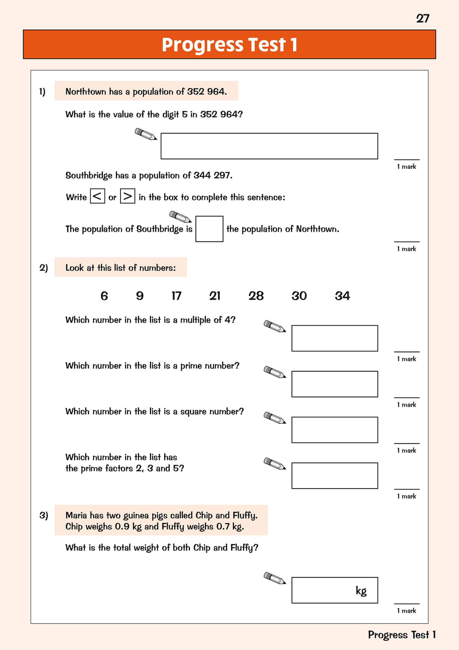 CGP KS2 Maths Targeted Question Book - Year 5: Practice Questions for Latest Curriculum 2