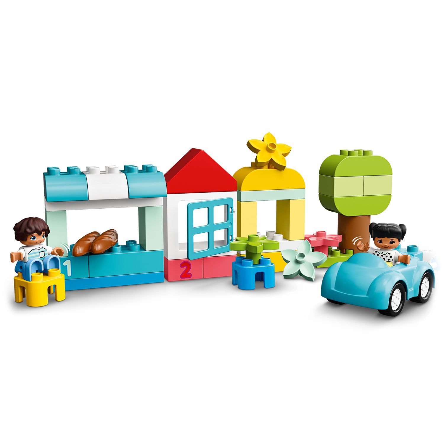 LEGO DUPLO Classic Brick Box Set 10913 - 65 Pieces, Ages 1.5+ 4