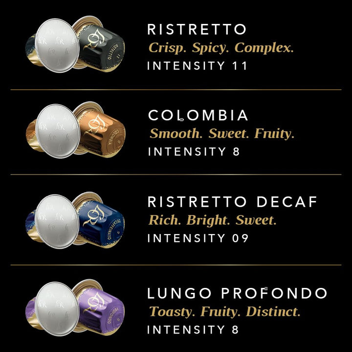 L"OR Espresso Favourites Variety Box - 40 Recyclable Coffee Pods for Nespresso® & L'OR Barista Machines